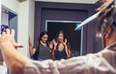 Anya Krey, Katrina Moreno, Steve Qute - Halloween Pranks