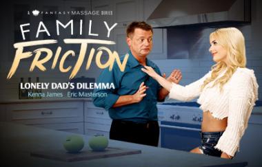 Kenna James, Eric Masterson - Lonely Dads Dilemma - Nurumassage