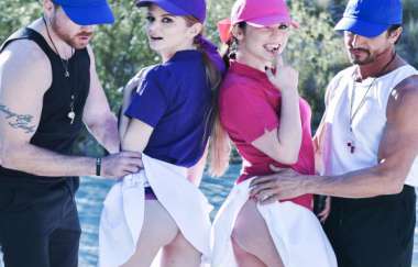 Nadya Nabakova, Raven Reign - Diabolical Dads Swap Their Ace Daughters 