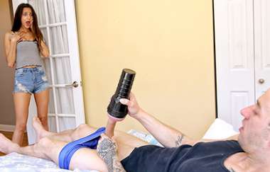 Eliza Ibarra - Horny Stepsis Rocks Stepbros Huge Cock