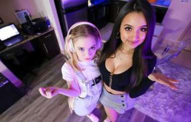 Eliza Ibarra, Anastasia Knight - Sharing Cock Is Caring