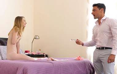 Kenzi Kellie - Stepdad Punishes Stepdaughter After Finding Dildo 