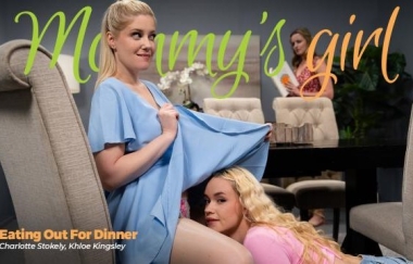 Charlotte Stokely, Khloe Kingsley - Eating Out For Dinner