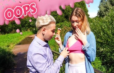 Mia Murkovski - Licking Mias Ice Cream