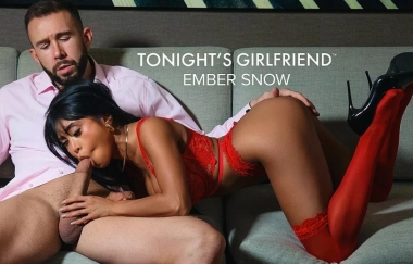 Ember Snow - Busty Asian Ember Snow Gives Fan A Lap Dance Before Having Him Fuck